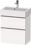 Duravit D-Neo Waschtischunterbau wandh&auml;ngend Wei&szlig; Matt 584x372x625 mm -