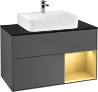 Villeroy & Boch Waschtischunterschrank Finion F12 1000x603x501mm WT mittig,...