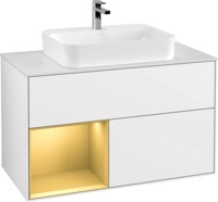 Villeroy & Boch Waschtischunterschrank Finion F36 1000x603x501mm WT mittig,...