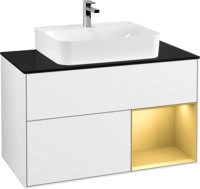 Villeroy & Boch Waschtischunterschrank Finion F12 1000x603x501mm WT mittig,...