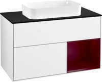 Villeroy & Boch Waschtischunterschrank Finion F66 1000x603x501mm WT mittig, F662HBGF