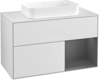 Villeroy & Boch Waschtischunterschrank Finion F66 1000x603x501mm WT mittig, F661GKMT