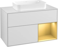 Villeroy & Boch Waschtischunterschrank Finion F25 1000x603x501mm WT mittig,...