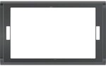 Geberit 115623QC1, Geberit Sigma70 Abdeckrahmen 115623QC1