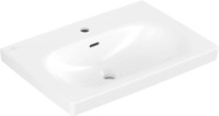 Villeroy & Boch Waschbecken Skyla 5A5165 650x460mm,, 1 Hahnloch mit &Uuml;berlauf...