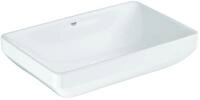 GROHE Aufsatzschale Euro Keramik 102434 60cm ohne Hahnloch m. &Uuml;berlauf...