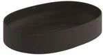 KLUDI-RESA O Waschtisch 60 x 40 H14 cm Oval Mattschwarz 58CW2039