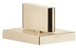 Dornbracht Seitenventil , rechtsschlie&szlig;end CL.1 20004705 Champagne geb&uuml;rstet (22kt