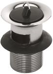 KLUDI Waschtisch- und Bidet-Siphon Schaftventil G 1 1/4 ohne Kettenhalter chrom