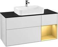 Villeroy & Boch Waschtischunterschrank Finion F42 1200x603x501mm WT mittig,...