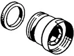 Hansa Perlator mit Kugelgelenk f., Bidetarmatur HANSA 59904920, 59904920...