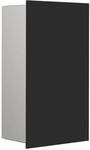 emco Abfallsammler asis pure mit Glasfront, 250x436 mm, schwarz matt, 975528513