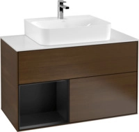 Villeroy & Boch Waschtischunterschrank Finion F11 1000x603x501mm WT mittig, F111PDGN