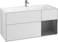 Villeroy & Boch Waschtischunterschrank Finion F07 1196x591x498mm mit Regalelement,