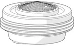 Hansa Strahlformer Slim Air M24 x 1, 59914015 59914015