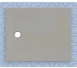 Geberit CleanFloor30 Duschfl&auml;che integriert, mit Dichtvlies, grau: 110x90cm,,