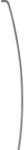 Hansgrohe Universalzugstange D4 gebogen brushed nickel, 96657820 96657820