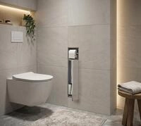 emco WC-Modul asis plus Unterputz, Papierfach offen, 658 mm, T&uuml;r rechts, 975611017
