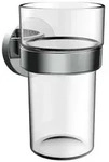 emco round C Glashalter Beh&auml;lter Kunststoff, chrom, 432000101 432000101