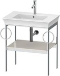 Duravit White Tulip Metallkonsole 684x450x760 mm - WT4546B3939 WT4546B3939