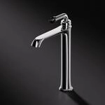 Steinberg Serie 355 Waschtisch-Einhebelmischer, Chrom / Nero Marquina 355 1700