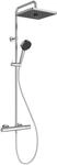 Ideal Standard Duschsystem Eco CTherm T25+ mit Thermostat 2-fach-Handbrause und