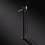 Steinberg Serie 355 Freistehende Wannen-Armatur, Schwarz matt / Nero Marquina...