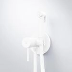 Steinberg Serie 100 Bidet Unterputz - Einhebelmischer, Wei&szlig; matt 100 1350 W