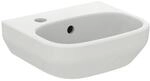 Ideal Standard Handwaschbecken i.life A 1 Hahnloch links mit &Uuml;berlauf 350x300x115mm