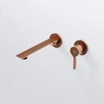 Steinberg Serie 290 Waschtisch-Wand-Einhebelmischer, Kupfer geb&uuml;rstet 290 1814...