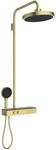 Ideal Standard Duschsystem m.Brausethermostat Solos mit LED-Leuchtring Brushed...