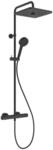 Ideal Standard Duschsystem Ceratherm T25+ mit Thermostat 2-fach-Handbrause und