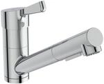 Ideal Standard K&uuml;chenarmatur Ceralife Ausladung 221mm mit heraus.2F-Brause...