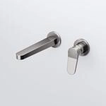 Steinberg Serie 340 Waschtisch-Wand-Einhebelmischer (Fertigmontageset), Gunmetal