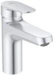 Ideal Standard Waschtischarmatur Alu+ Ausladung 120mm BlueStart mit Ablaufgarnitur