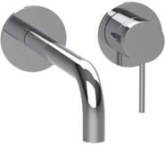 Herzbach MODUL7 Waschtisch-Wandbatterie Farbset 240mm Chrom, 70.702402.1.01