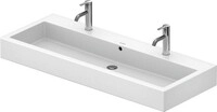 Duravit Vero Waschtisch Wei&szlig; Hochglanz 1200 mm - 0454120024 0454120024