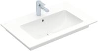 Villeroy & Boch Schrankwaschtisch Venticello, 41048LR1, B: 800, T: 505mm, Wei&szlig; Alpin