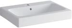 Geberit Waschtisch iCon, 1 Hahnloch, B: 600, T: 485 mm, 124060600, weiss mit Keratect