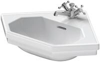 Duravit Serie 1930 Eck-Handwaschbecken Wei&szlig; Hochglanz 595 mm - 0793420000 0793420000