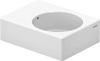 Duravit Scola Waschtisch Wei&szlig; Hochglanz 615 mm - 0684600000 0684600000