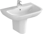 VitrA Waschtisch VitrA S20 650 x 470 mm, 1 Hahnloch mittig weiss, 5504L003-0001