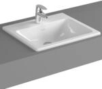 VitrA Einbauwaschtisch VitrA S20 500 x, 450 mm 1 Hahnloch mittig weiss, 5464B003-0001