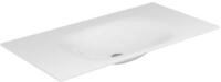 Keuco Varicor-Waschtisch Edition 11 31280, m.2x1 Loch Bohrung, wei&szlig;, 2100 mm,