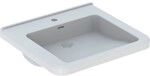 Geberit Waschtisch Dejuna, B: 600, T: 550 mm, 128660600, weiss mit Keratect 128660600