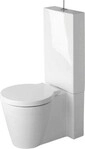 Duravit Starck 1 Stand WC f&uuml;r Kombination Wei&szlig; Hochglanz 640 mm - 0233090064