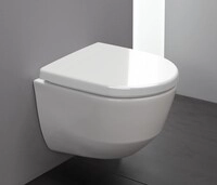 LAUFEN Wand-WC Compact LAUFEN Pro 360x490, wei&szlig;, Tiefsp&uuml;ler, sp&uuml;lrandlos, 82096.5,