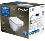 Duravit DuraStyle WC-Set wandh&auml;ngend 374x540x388 mm - 45520900A1 45520900A1