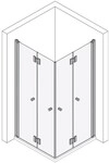 Koralle Eckdusche myDay EFTS R 80, VB01308020DP1 VB01308020DP1