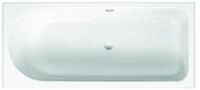 Bette Rechteck-Badewanne Ocean 8765, 170x80x45 cm FE re &Uuml;berlauf hinten wei&szlig;,